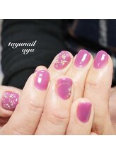 たゆ ネイル(たゆnail)/押し花アートネイル