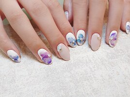 マットフラワーネイル☆オーダー