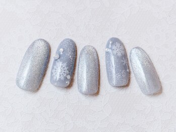 ネイルサロン ラグゼ(Nail salon Luxe)/雪の結晶