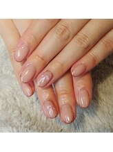 エルモ(.elmo)/【定額デザイン】ラメフレンチ