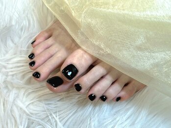 アンガット(angot.)/ブラックワンカラーフット