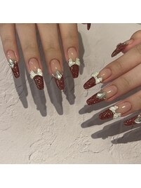 フラッシュネイルと長さ出し