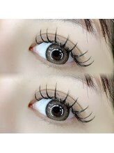 リュクス(Le LUXE)/フラットラッシュ束感仕上げ