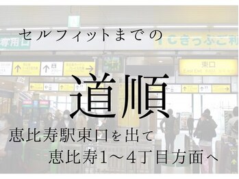 セルフィット鍼灸整骨院/セルフィットまでの道順
