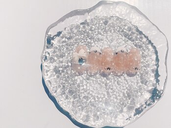 ブルーデイジー(Blue Daisy)/ワンホンネイルデザイン☆