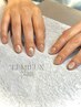 【HAND/8月末まで】　初回オフ無料＊マグネット/ミラーネイル　5400円