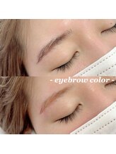 メンテ バイ イニシャル(Mente by initial)/眉カラー