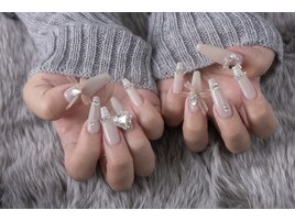 リボンネイル×パーツ