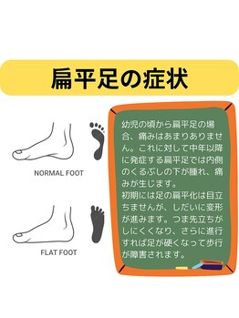 熊本カワル整体 JR上熊本駅院/扁平足