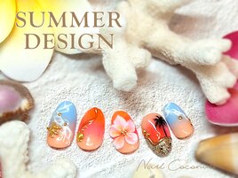 【夏ネイル】SUMMER DESIGN
