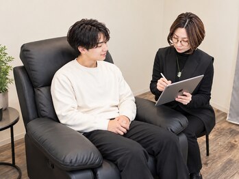 ラルミエール メンズ(la lumiere Men's)の写真/【美容サロン初心者歓迎】何から始めたらいいか分からない方も安心。丁寧なカウンセリングで伴走！