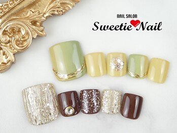 スウィーティーネイル 本厚木駅前店(Sweetie Nail)/【フット】ハッピーアートコース