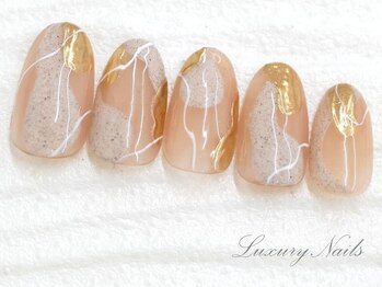 ラグジュアリーネイルズ アカバネ(Luxury Nails Akabane)/個性派*砂Nail