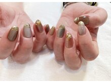 スパフーラ(Spa HULA)/ワンポイントお正月ネイル