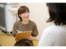 カウンセリング重視でお客様のお悩みをしっかりお聞きしています