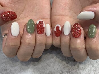 トリニティー(TRINITY)/苺ネイル by長谷川