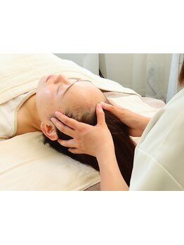 ヘッドスパで癒されたい