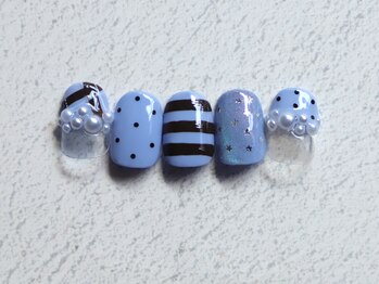 ディー ネイル アイラッシュ ヤバ(DEE nail×eyelash yaba)/H-24 120分アートフリー