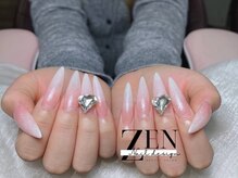 ゼン ネイル デザイン 池袋(ZEN NAIL DESIGN)/* 長 さだしやり放題×つけ放題