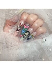 キャラクターネイル