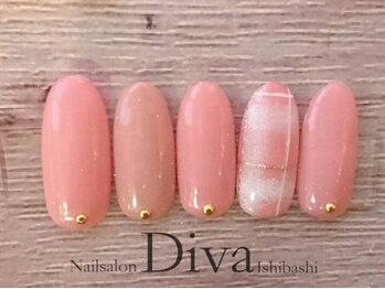 ネイルサロンディーバ 石橋店(Diva)/おとめチェック ¥6600