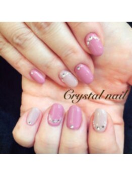 クリスタルネイル ボンベルタ橘店(CRYSTAL NAIL)/ワンカラーネイル