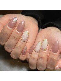 ～大理石ネイル～