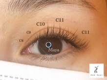 オベリオ アイラッシュ(OBERIO eyelash)/フラットラッシュ　ブラウンMIX