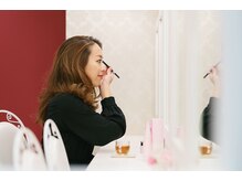 ビューティーフェイス プレミアム上野店/【施術の流れ】メイクルーム有り