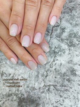 プライベート ネイルサロン マーマ(murmur)/オーロラワンカラー