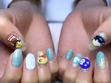 リバティ(liberty)/あつまれどうぶつの森ネイル