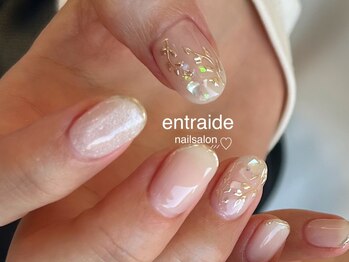アントレッド(entraide)/ブライダルネイルもお任せ下さい