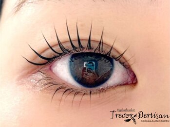 トレヴァーデルチザン 南船場店(Trevor de'rtisan eyelash)の写真/【平日限定のお得なクーポン♪】パリジェンヌが上下で¥3800♪ご希望に合わせたデザインでリピーター様多数!