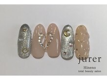 ネイルアンドアイラッシュデザインサロン ジュレ 日根野店/定額デザイン900円コース