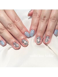 ミラーボールネイル