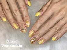 ビアンカ 沖縄おもろまち店(BIANCA)/お任せイエローネイル★