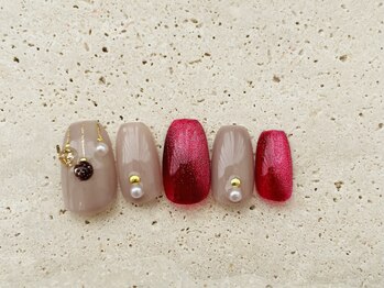 クリスマスネイル6,600円