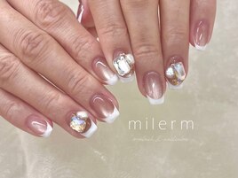 きれいめビジューフレンチ