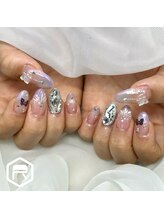 レディスペネイル ノウラ 名駅店(Redispe nail NouRa)/キラキラデザイン