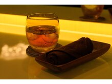 頭ん坊 柏店/ハーブティーのご用意