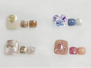 リベレ 梅田茶屋町店(LIBELLE)/フットネイル☆定額デザイン