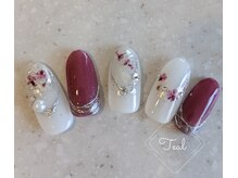 ティール(Teal)/ドライフラワー