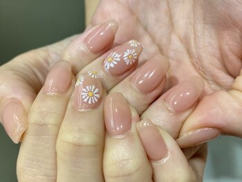 ネイルキュート アンド クールラッシュ 亀有店(nailcute & CoolLash)/お花ネイル