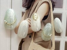 シエルネイルスタジオ 新宮店(Ciel nail studio)/ニュアンスオーロラデザイン