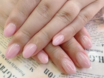 ケアマニキュア仕上げ