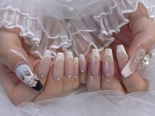 アリーズ(Allies)/痛ネイル　フレンチ