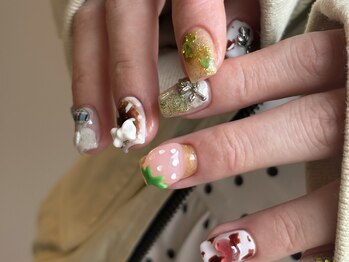 ミニョン 北堀江(mignon)/先取り!春ネイル