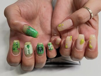 ラデック(RADECK)/お茶ネイル