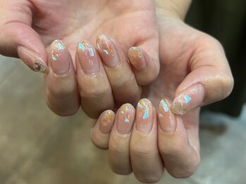 グラマラス アンジェアイ 荻窪店(glamourous ange eye)の写真/ニュアンス/マグネットネイルなどを取り入れたデザイン♪「迷ったらコレ!」とリピーターも多数![荻窪/杉並]