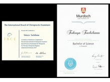 豪州の大学の学位保持。バキバキしないきちんとした施術を提供